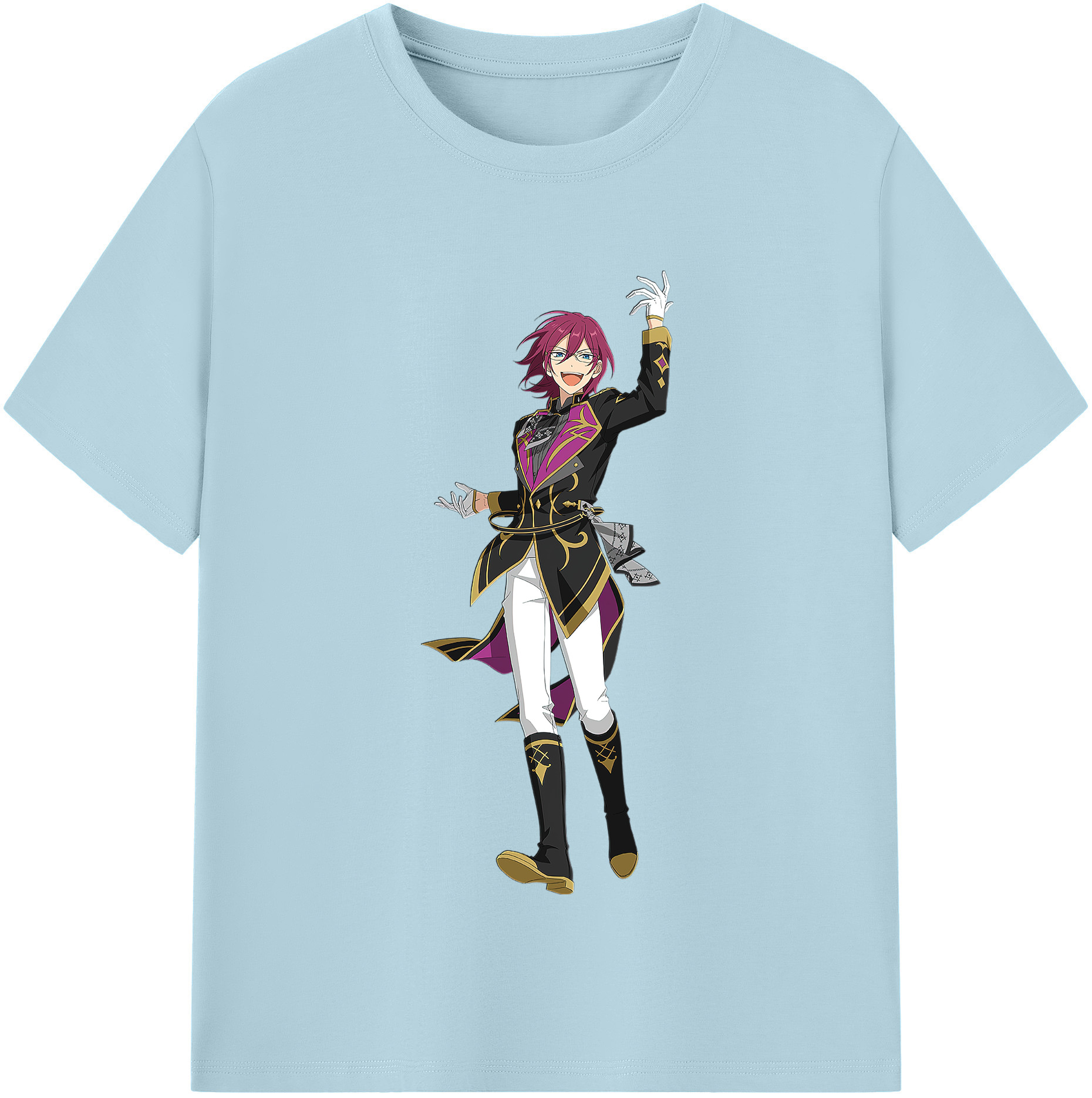 （画像用） あんさんぶるスターズ! Ensemble Stars 綿100％半袖Tシャツ（フロントプリント）